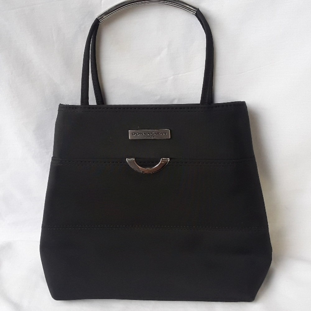 DonnaKarran black fabric bag